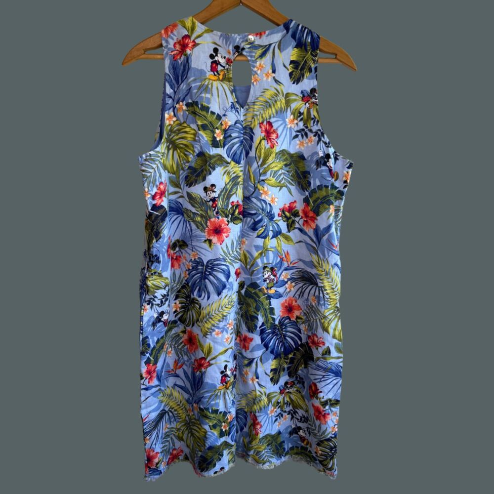 Disney X Tommy Bahama Jungle Jubilee Linen Shift Dress - Picture 6 of 8